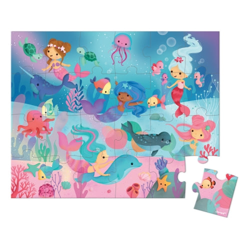 Mermaid 24pc Puzzle - Janod