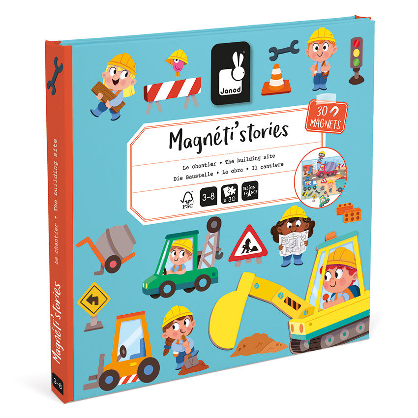 Building Site Magnetic Stories - Janod