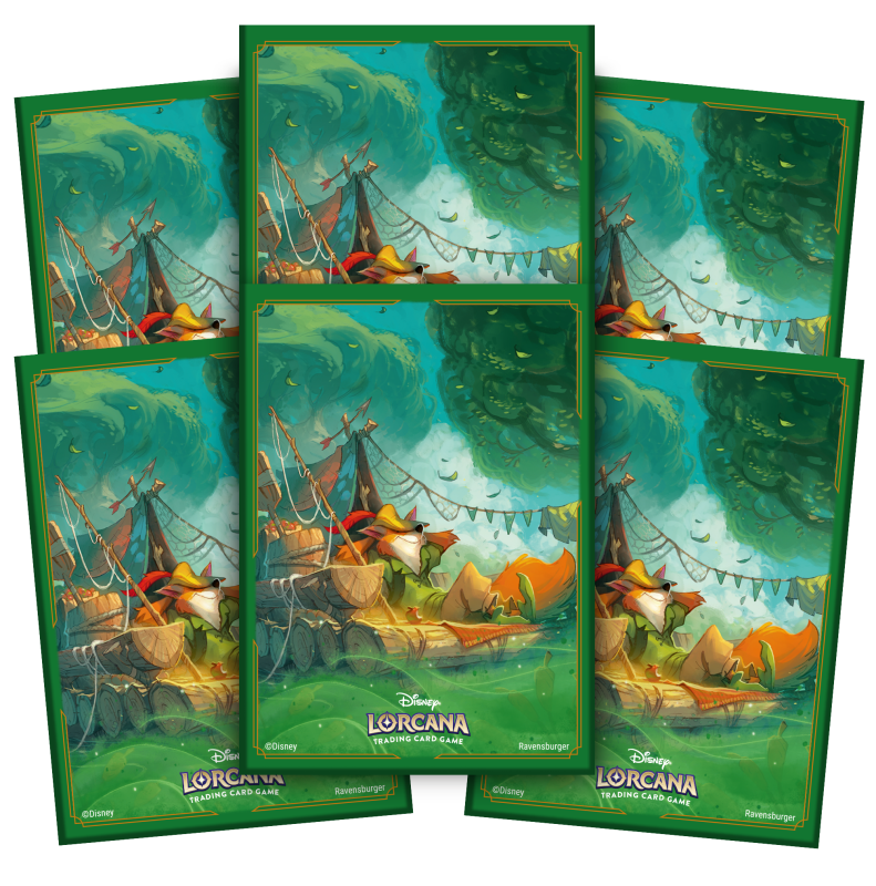 S3 Into the Inklands Sleeves Robin Hood - Lorcana