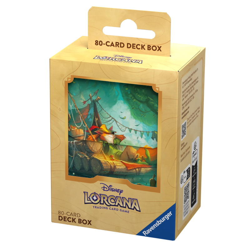 S3 Into the Inklands Deck Box Robin Hood - Lorcana