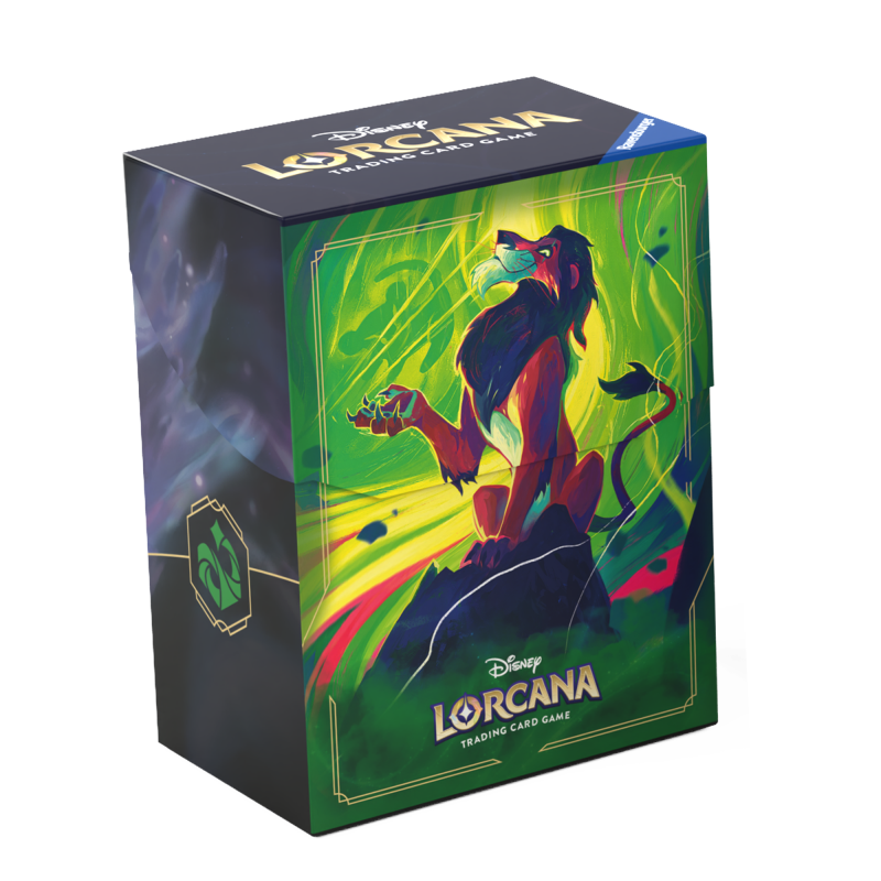 S6 Azurite Sea Deck Box Scar Vengeful Lion - Lorcana