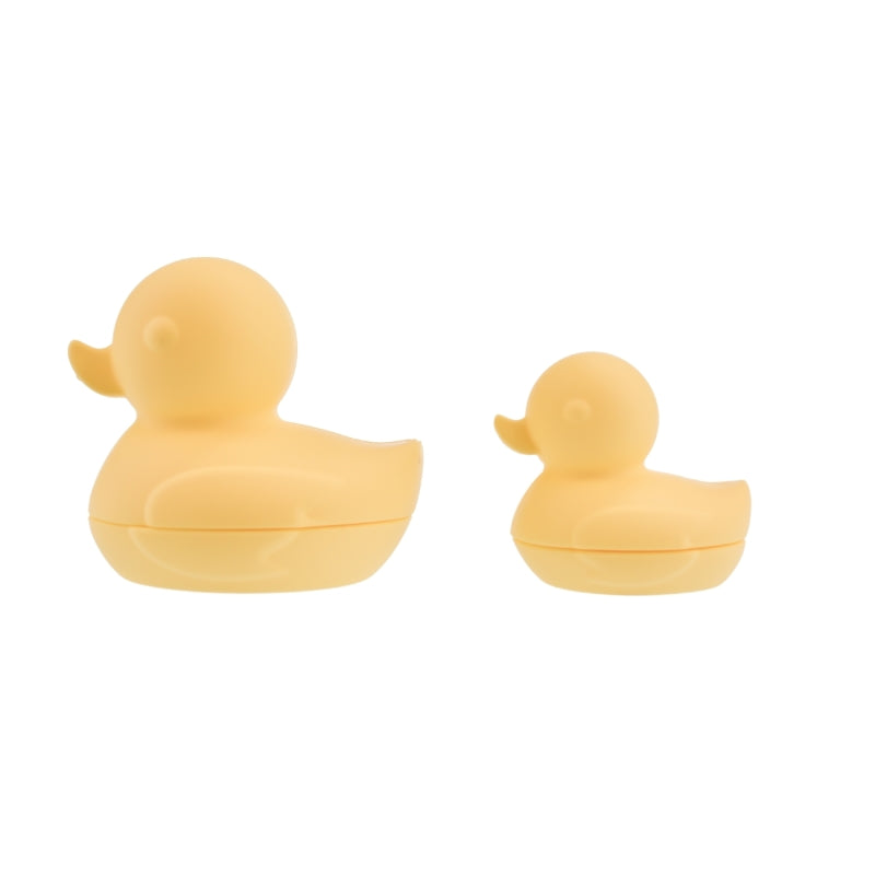 Bath Ducks 2pc Yellow Silicone - Koala Dreamss