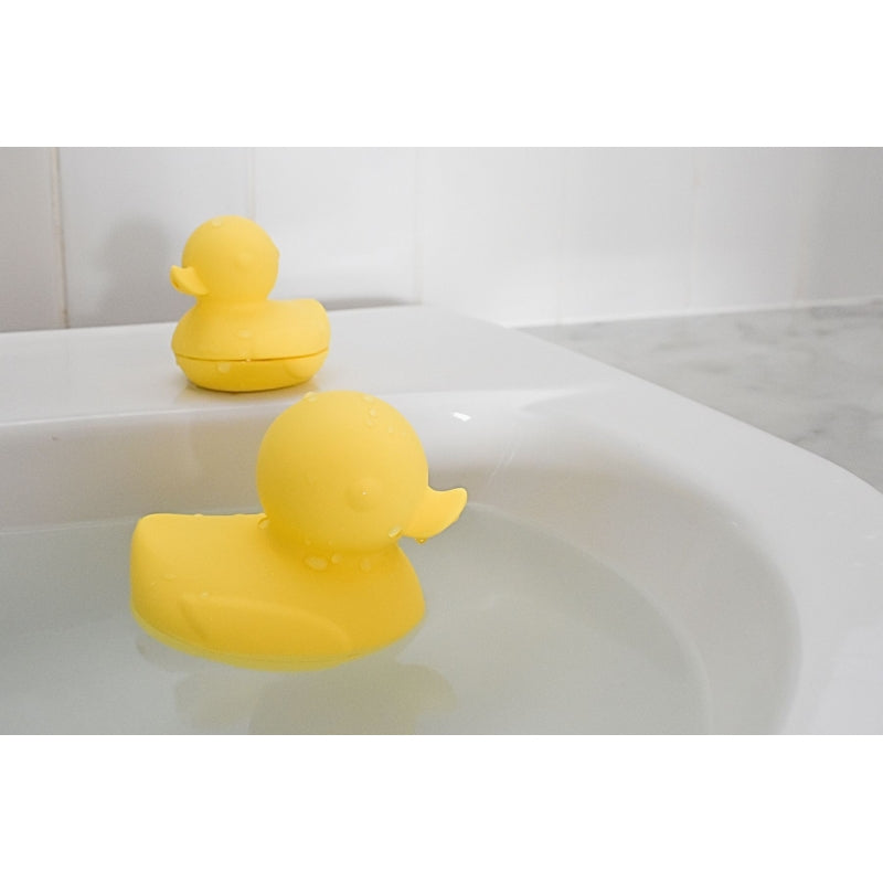 Bath Ducks 2pc Yellow Silicone - Koala Dreamss