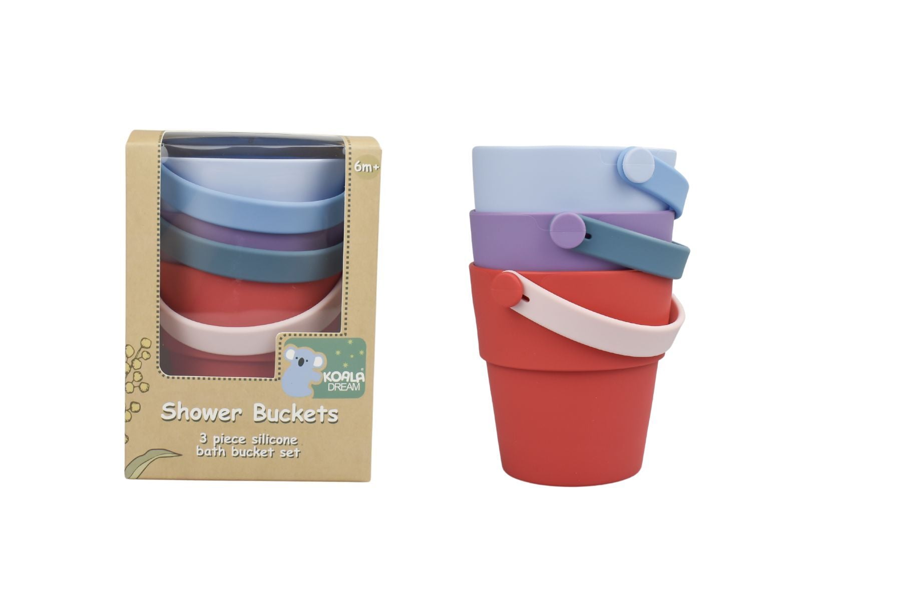 Shower Buckets 3pc set - Koala Dreamss