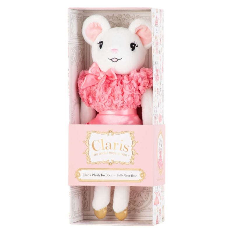 Claris Plush 30cm Belle Fleur Rose