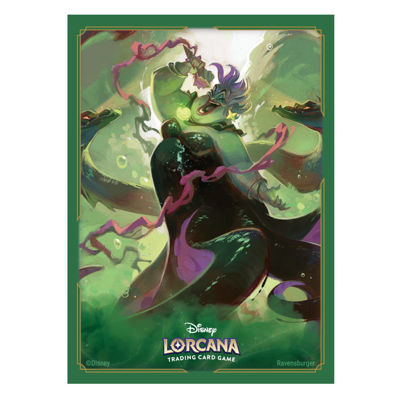 S7 Archazias Island Sleeves Ursula Deceiver of All - Lorcana