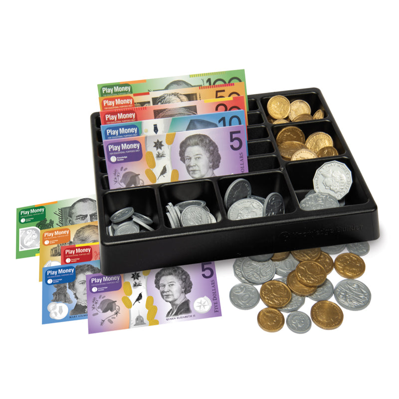 Cash Drawer and Australian Play Money - Knowledge Builder