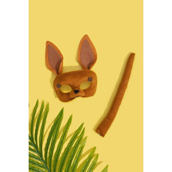 Kangaroo Mask and Tail - Little Safari