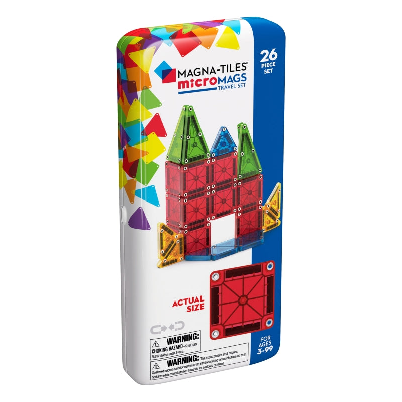 Micro Mags Travel Set 26pc - Magna-Tiles