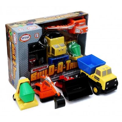 Magnetic Build a Truck - Popular Playthings