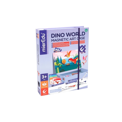 Magnetic Art Case Dino World