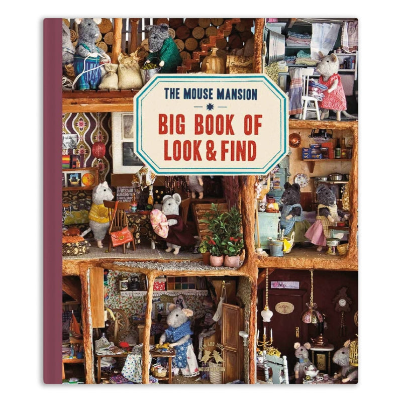 Mouse Mansion Big Book of Look and Find - Sam and Julia