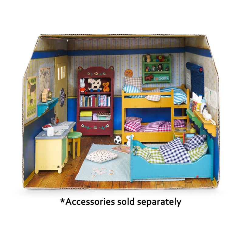 Cardboard Kids Room - Sam and Julia