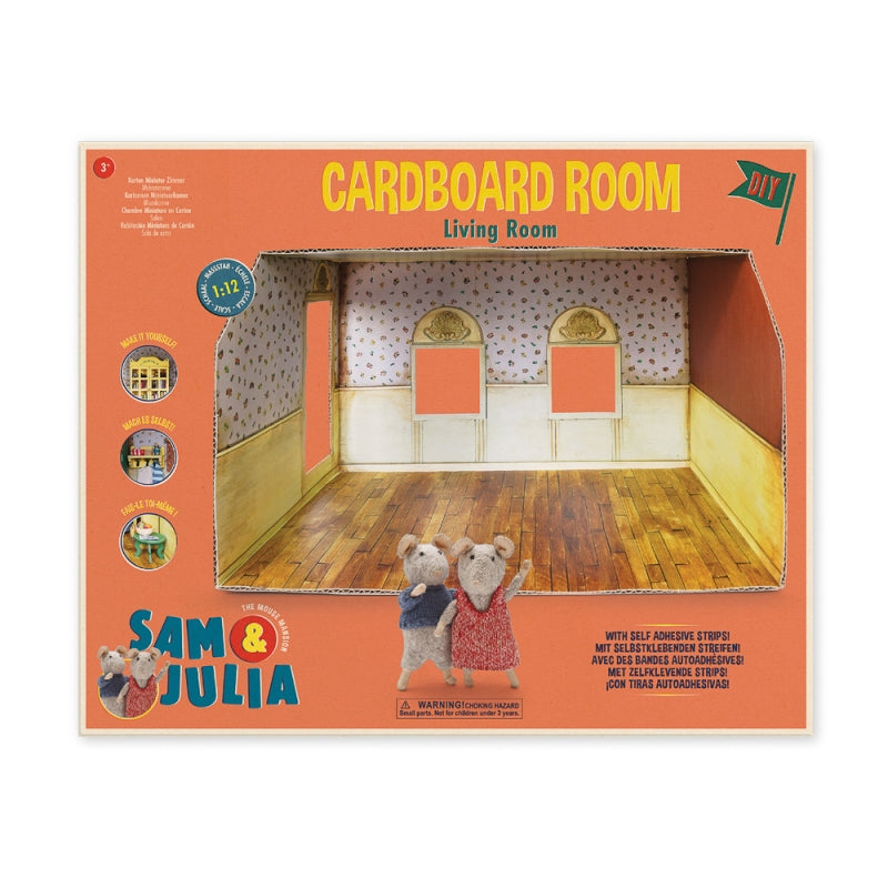 Cardboard Livingroom - Sam and Julia