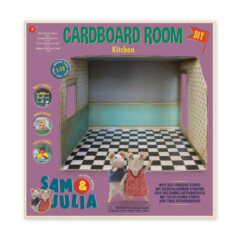 Cardboard Kitchen - Sam and Julia