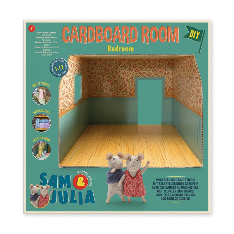 Cardboard Master Bedroom - Sam and Julia