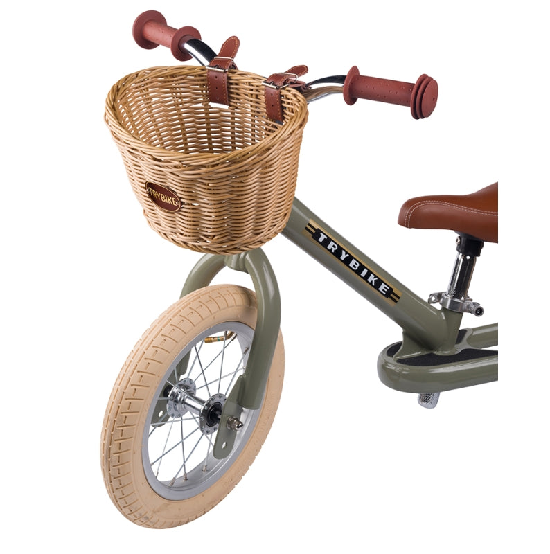 Wicker Handlebar Basket - Trybike