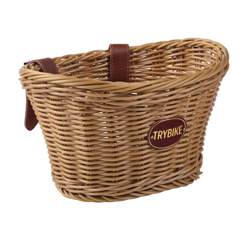 Wicker Handlebar Basket - Trybike