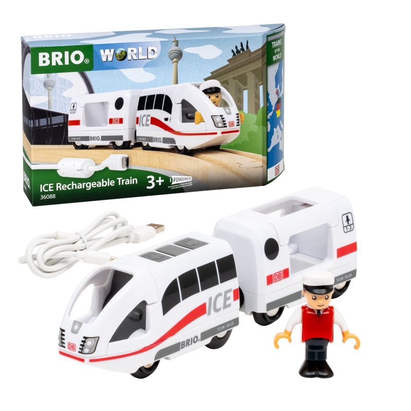 ICE Rechargeable Train 3 pcs - Brio