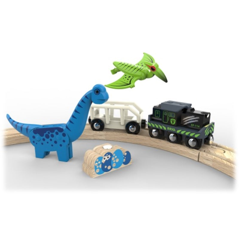 Dinosaur Battery Train 5pc - Brio