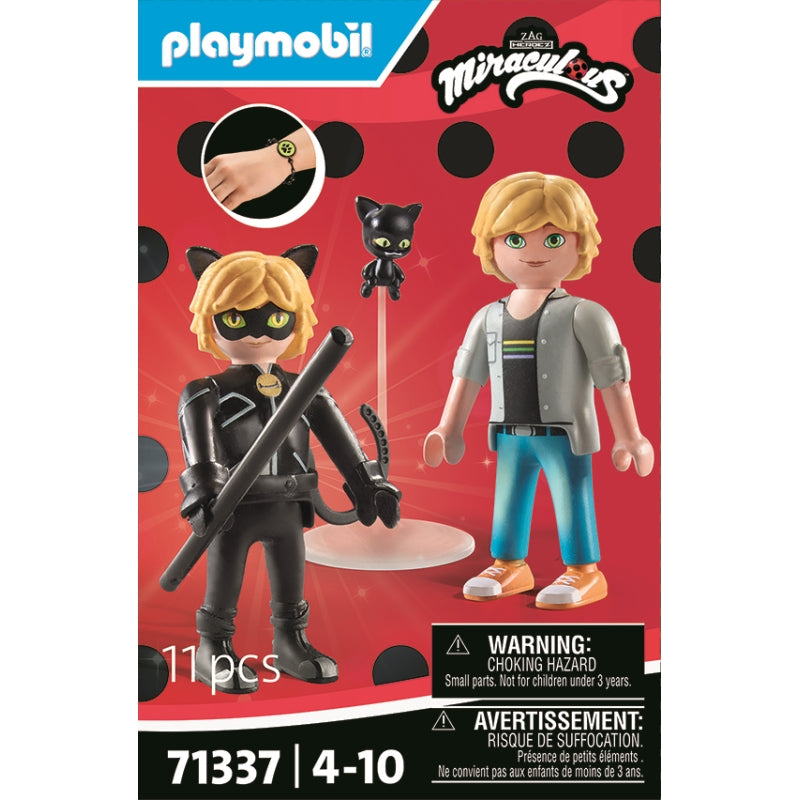 Miraculous Adrien and Cat Noir - Playmobil