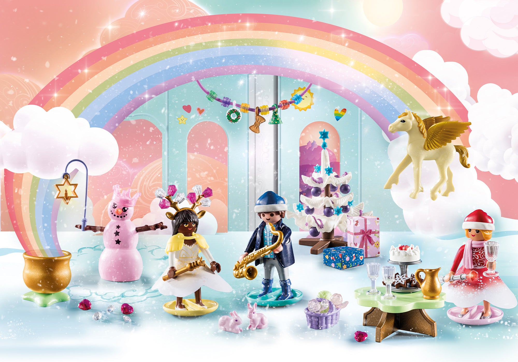 Advent Calendar Christmas Under the Rainbow