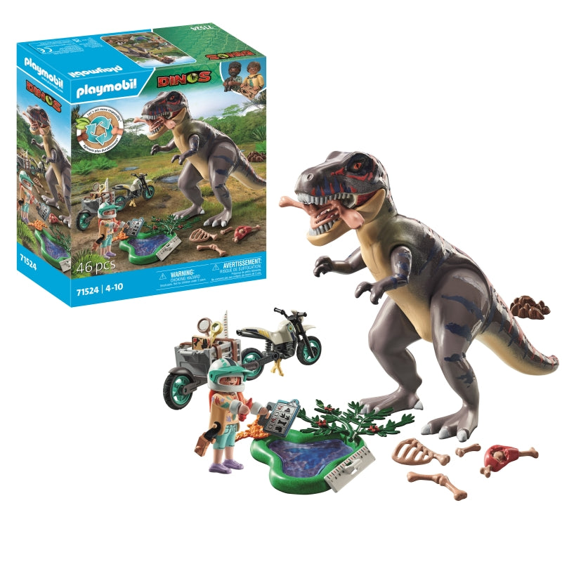 T-Rex Trace Path - Playmobil