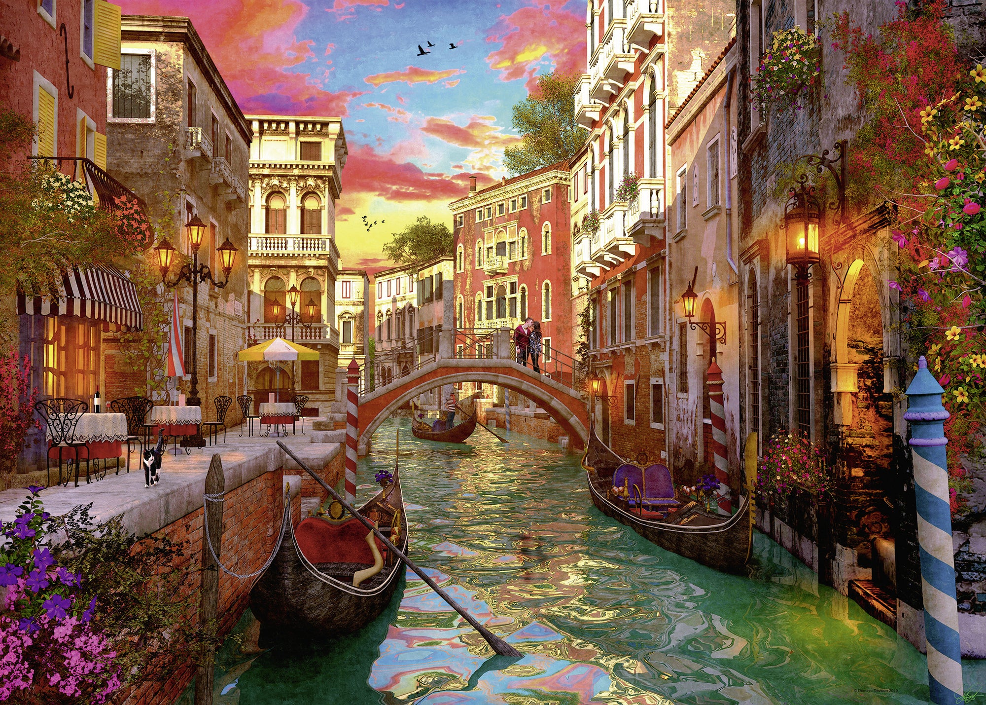 Venice Romance Puzzle 1000pc - Ravensburger