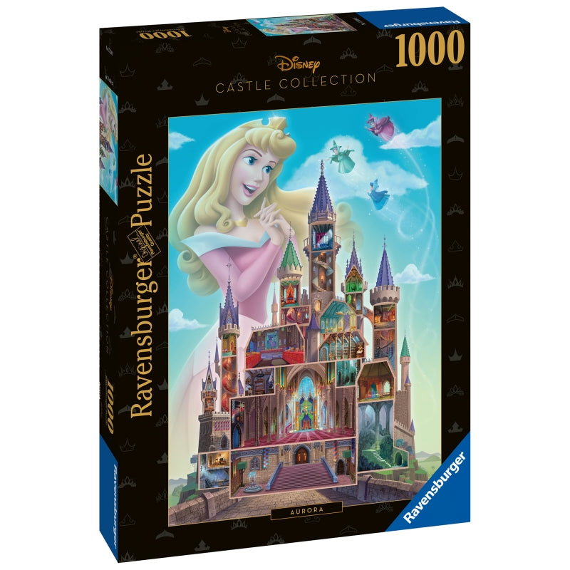 Disney Castles Aurora 1000pc Puzzle - Ravensburger