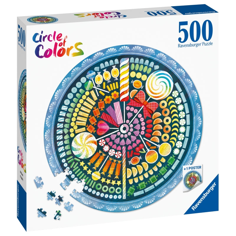 Circle of Colours Candy 500pc Puzzle - Ravensburger