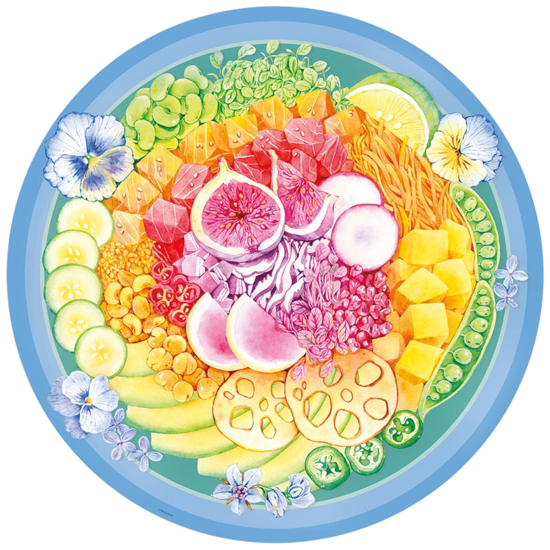 Circle of Colours Poke Bowl 500pc Puzzle - Ravensburger