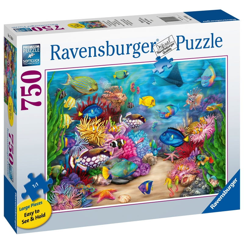 Tropical Reef Life Puzzle 750pc Large Format - Ravensburger