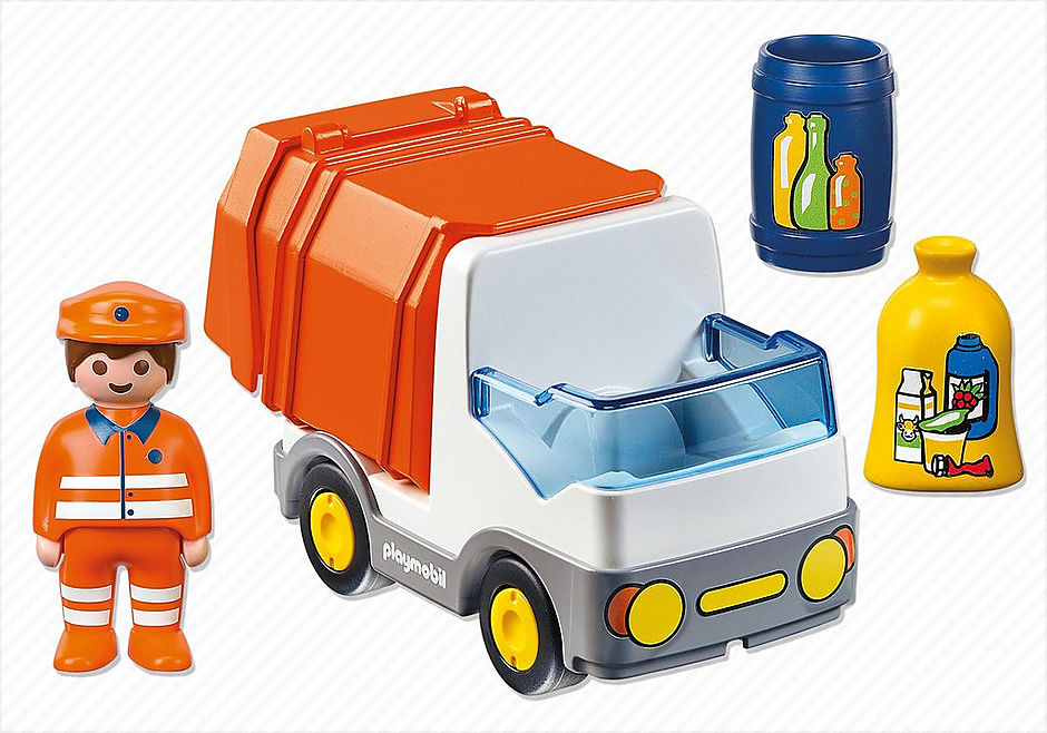 1.2.3 Recycling Truck - Playmobil