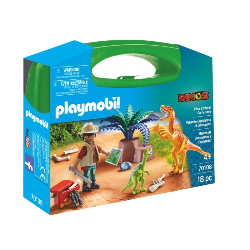 Dino Explorer Carry Case - Playmobil