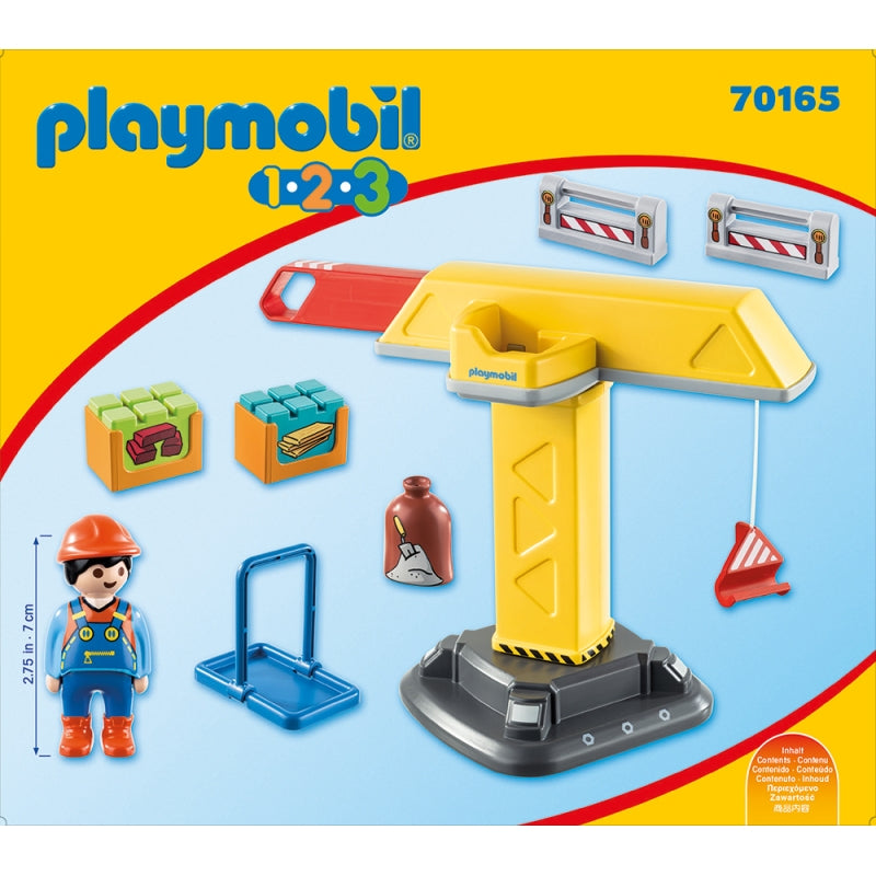 Playmobil cheap construction crane