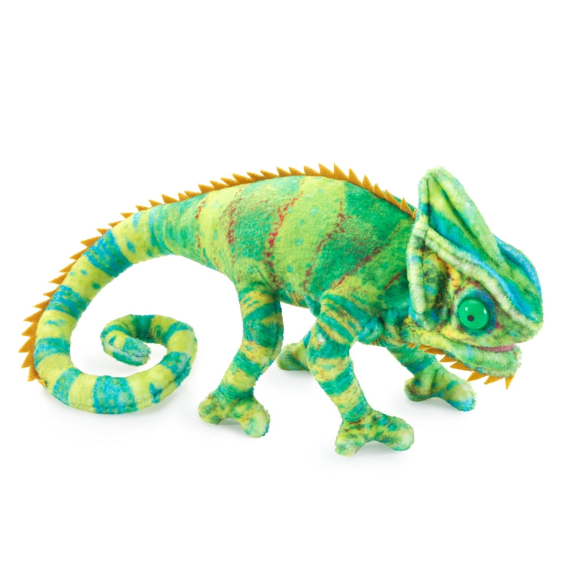 Mini Chameleon Finger Puppet - Folkmanis