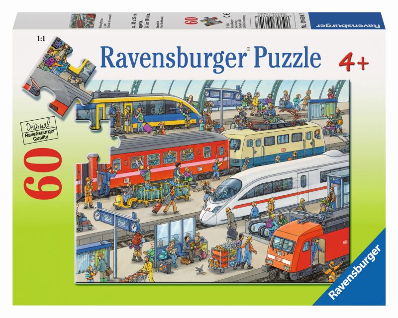 Railway Station Puzzle 60pc - Ravensburger