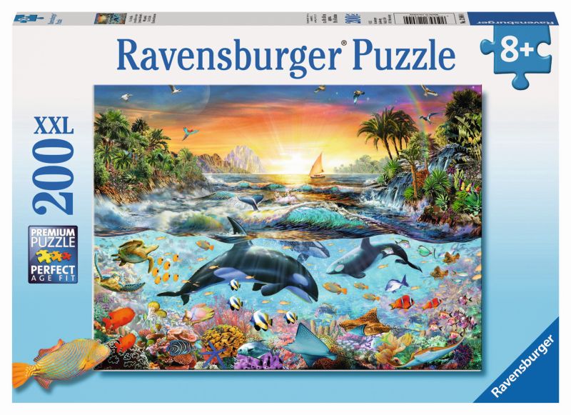 Orca Paradise Puzzle 200pc - Ravensburger