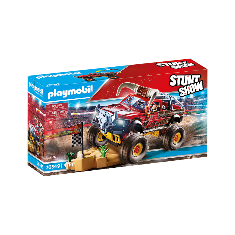 Stunt Show Bull Monster Truck - Playmobil