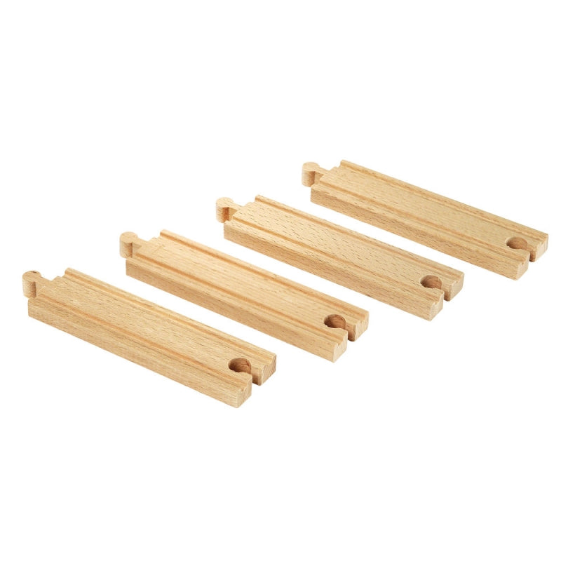 Medium Straight Tracks 4 pieces - Brio