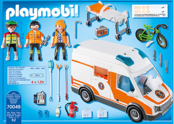 Playmobil ambulance on sale