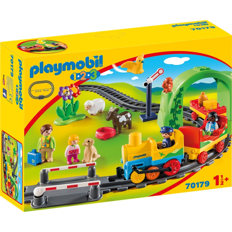 playmobil train set electric