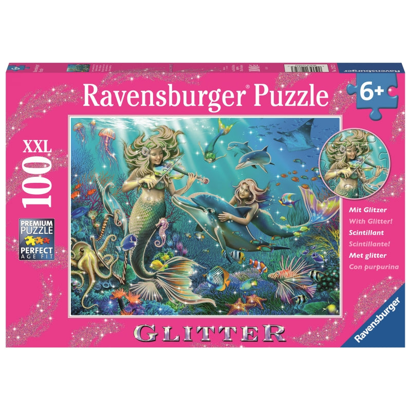 Underwater Beauties Glitter 100pc - Ravensburger