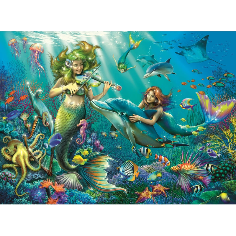 Underwater Beauties Glitter 100pc - Ravensburger