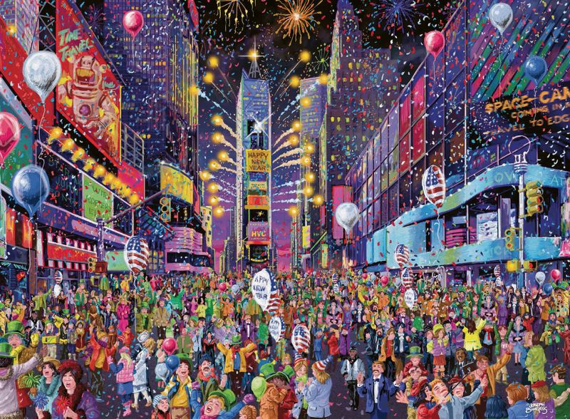 New Years in Times Square 500pc Puzzle - Ravensburger