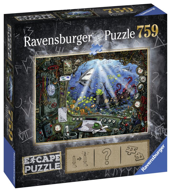 Submarine 759pc Escape Puzzle - Ravensburger